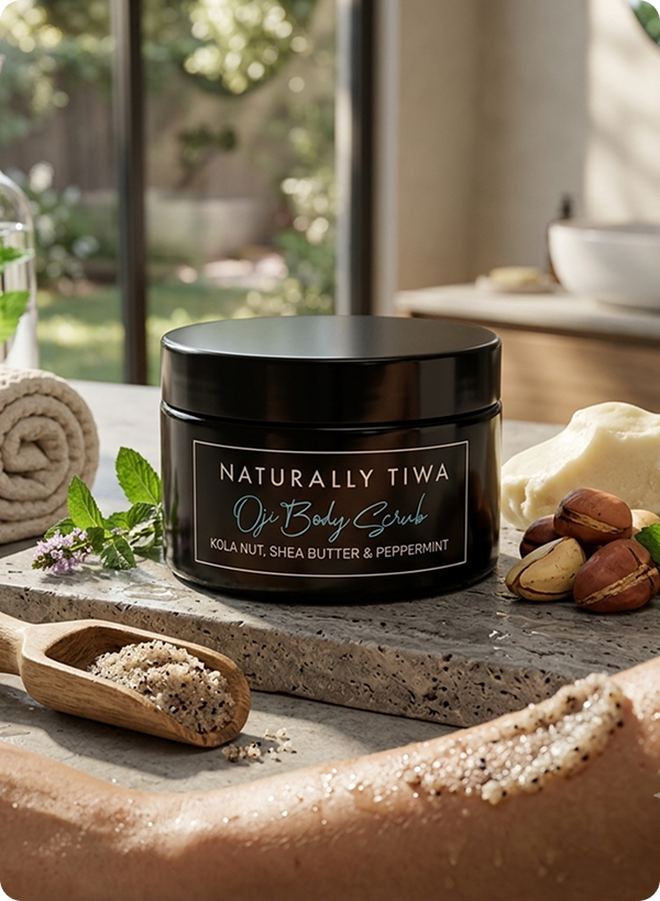 OJI Body Scrub ingredients