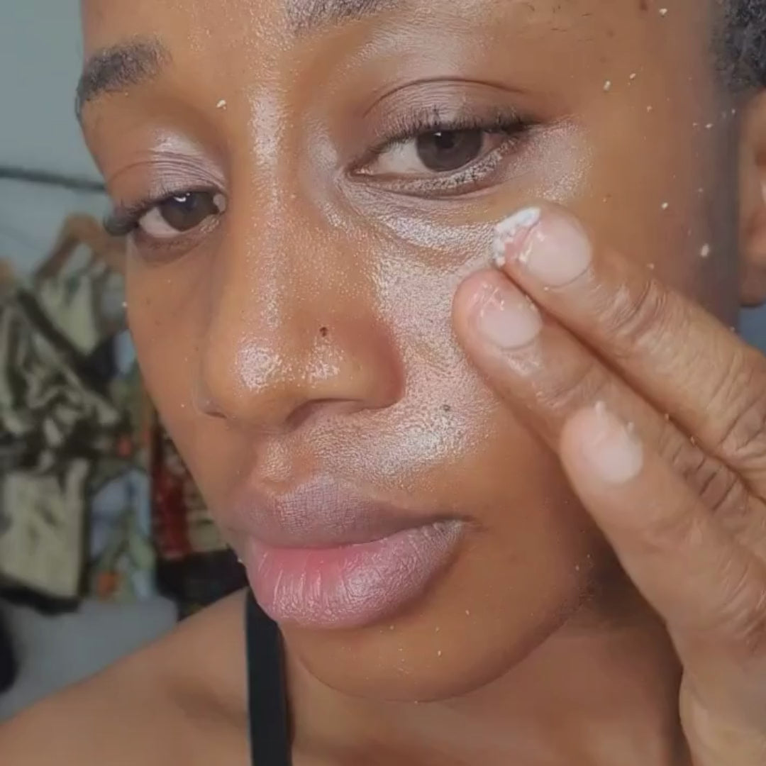 Naturally Tiwa Skincare OKA Body Polish eczema, psoriasis, acne, skin undergoing chemotherapy and radiotherapy, dry skin conditions, Keratosis Pilaris