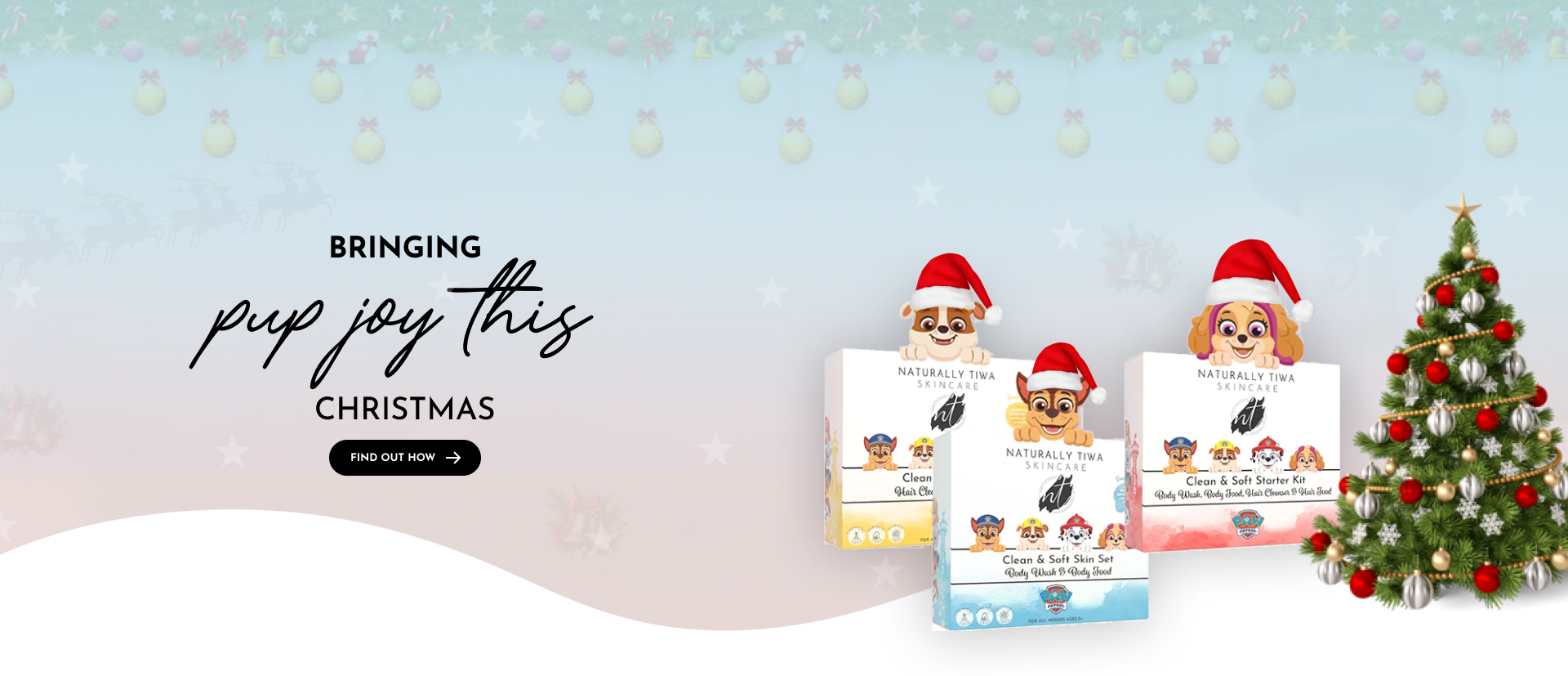 Naturally Tiwa Skincare Brings “Pup Joy” to UK Children This Christmas with PAW Patrol!