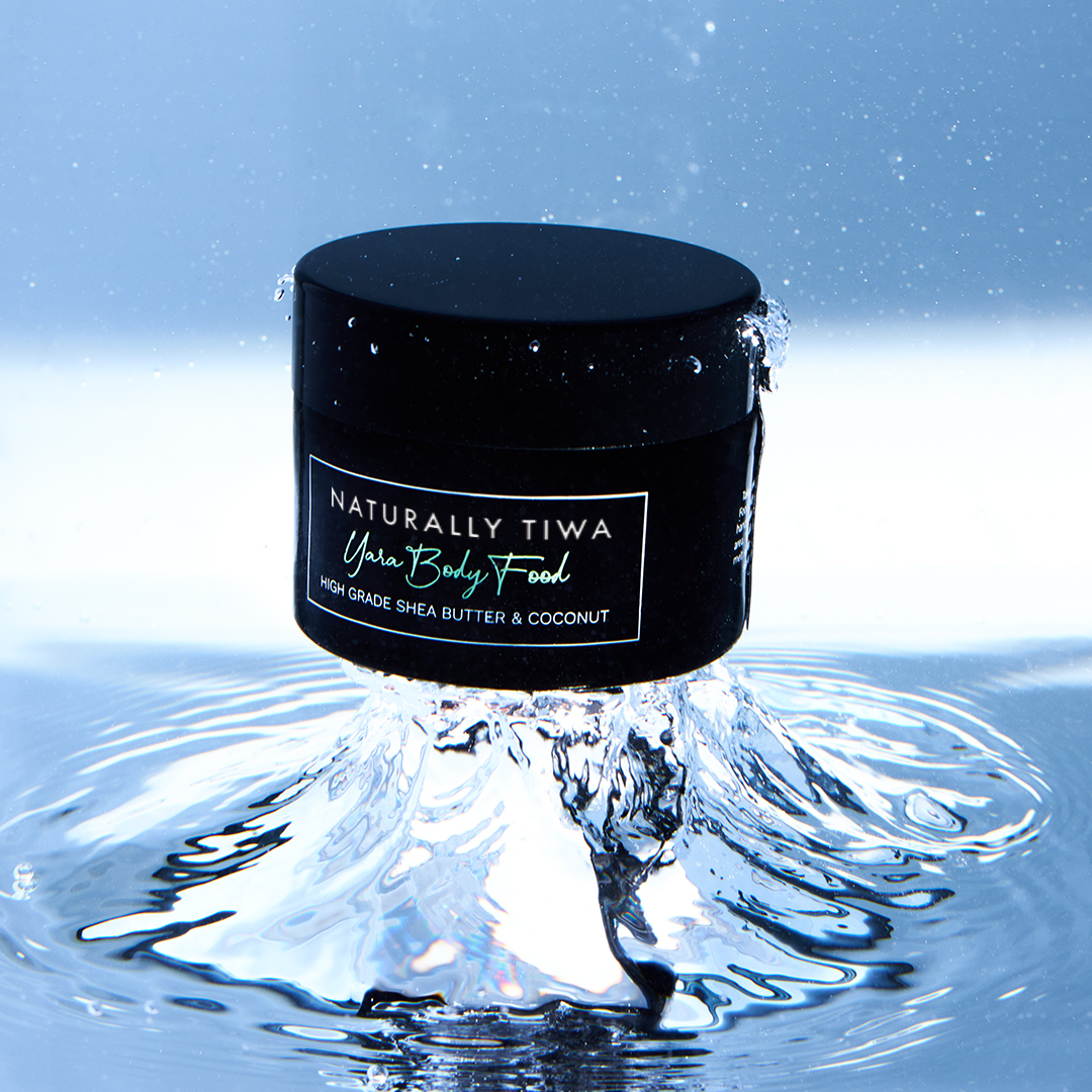 Naturally Tiwa Skincare YARA Body Food 250ml sensitive skin, eczema, psoriasis, rosacea, skin undergoing chemotherapy and radiotherapy and dry skin conditions.