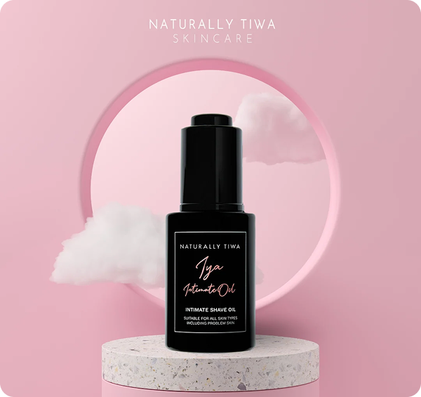 IYA Intimate Shave Oil ingredients