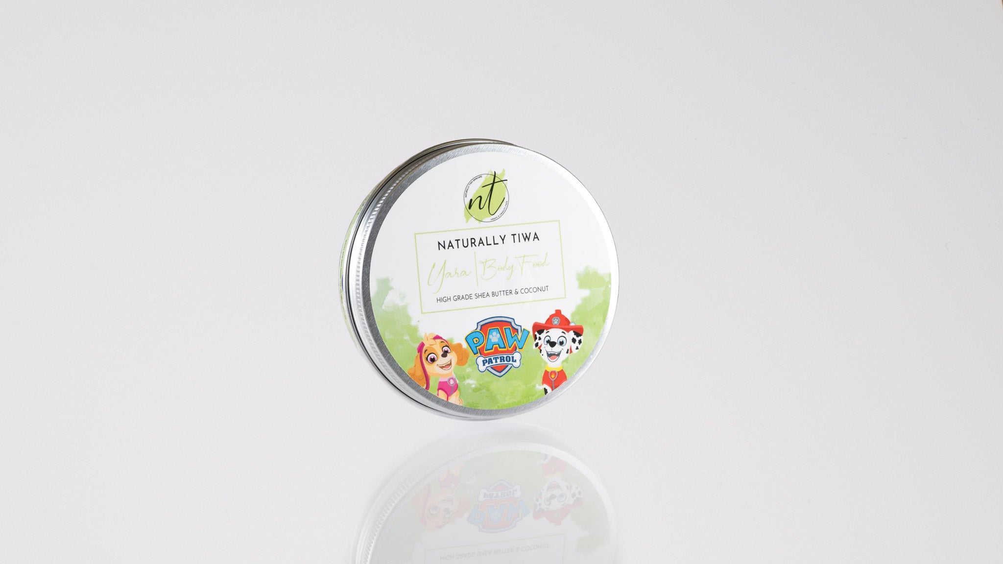 Naturally Tiwa YARA Body Food, Moisturiser, Cradle Cap, Eczema, Dry Skin, Psoriasis